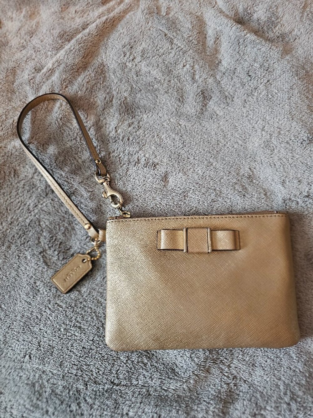 Coach Darcy Bow Wristlet